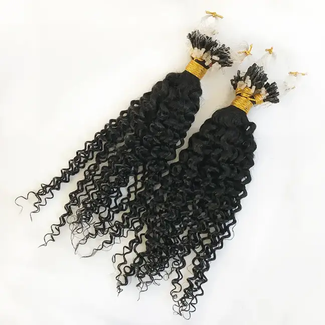 Natural Hair Micro Loop Hair Extensions