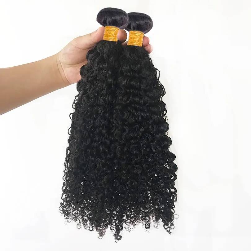 Human Hair Brazilian Weaving Natural Black