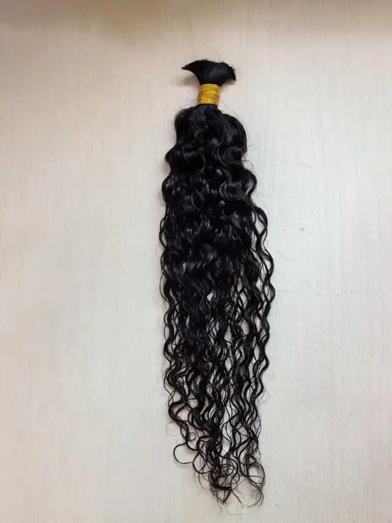 Curly Hair Bulk Natural Color Hair