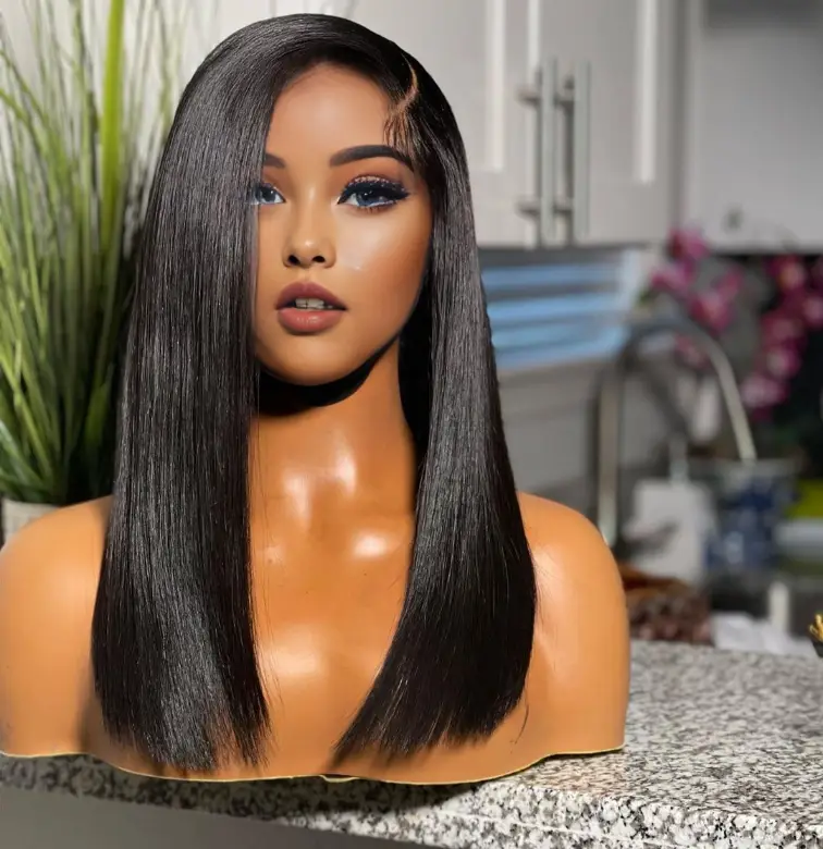 Bob Lace Frontal Wig Human Hair Straight